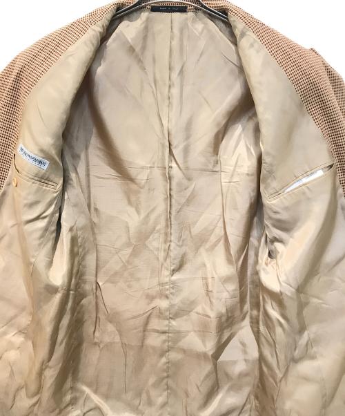 EMPORIO ARMANI（エンポリオアルマーニ）EMPORIO ARMANI (エンポリオアルマーニ) ジャケット ブラウン サイズ:50の古着・服飾アイテム