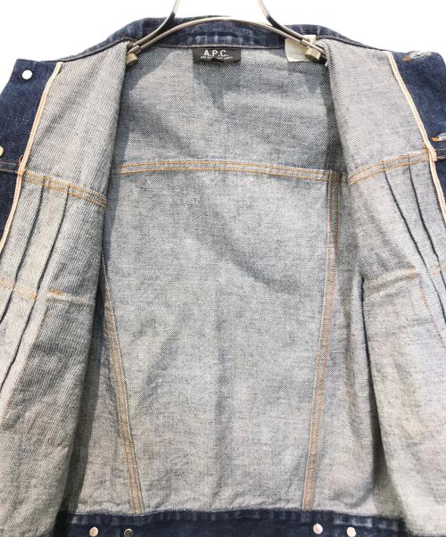 A.P.C.（アーペーセー）A.P.C. (アーペーセー) デニムジャケット インディゴ サイズ:Sの古着・服飾アイテム
