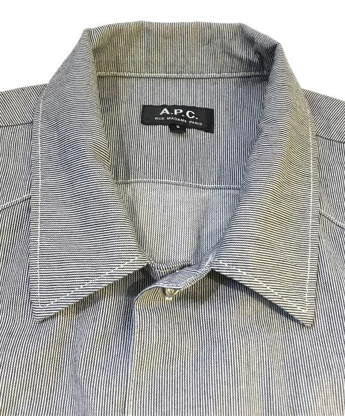 A.P.C.（アーペーセー）A.P.C. (アーペーセー) シャツ グレー サイズ:Sの古着・服飾アイテム
