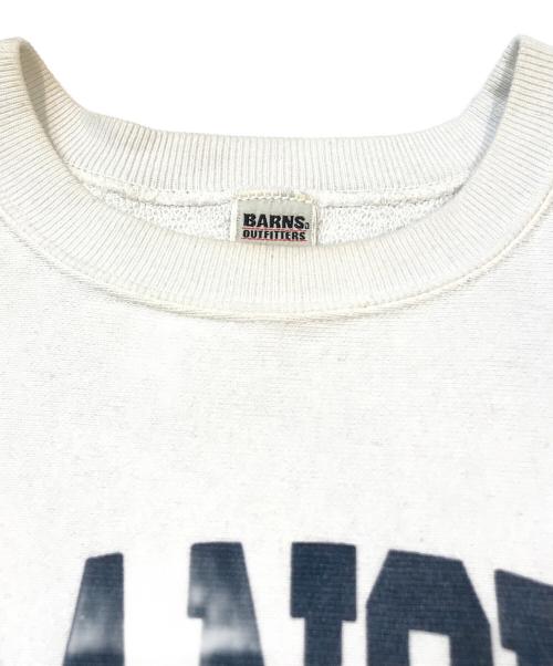 BARNS OUTFITTERS（バーンズアウトフィッターズ）BARNS OUTFITTERS (バーンズアウトフィッターズ) スウェット アイボリー サイズ:Mの古着・服飾アイテム