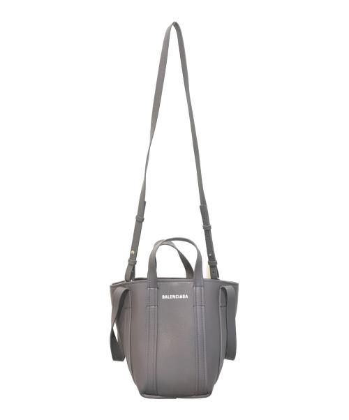 BALENCIAGA（バレンシアガ）BALENCIAGA (バレンシアガ) エブリデイ 2.0 ハンドバッグ ミニ グレーの古着・服飾アイテム