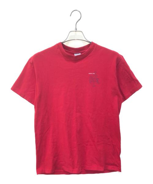 stussy（ステューシー）stussy (ステューシー) Tシャツ レッド サイズ:MEDIUMの古着・服飾アイテム