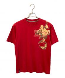 BTM（ビーティーエム）の古着「Tシャツ　212147」｜レッド