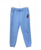 LACOSTE×STRANGER THINGSラコステ×ストレンジャーシングス）の古着「スウェットパンツ」｜スカイブルー