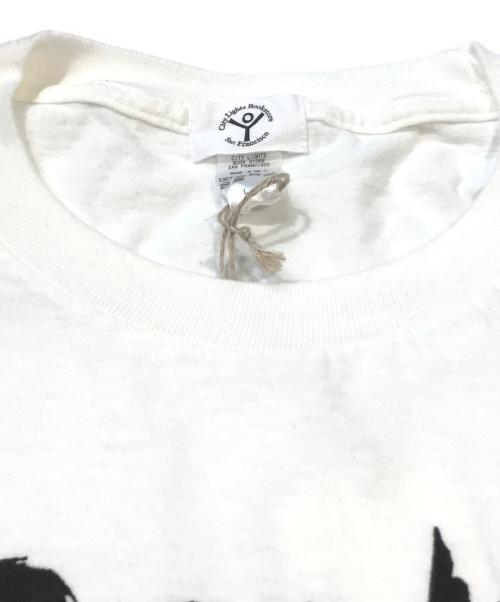 STEVEN ALAN（スティーブンアラン）STEVEN ALAN (スティーブンアラン) CITY LIGHTS BOOKSTORE Tシャツ ホワイト サイズ:Lの古着・服飾アイテム