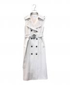 Snidelスナイデル）の古着「ジレワンピース　SWFO222042」｜ホワイト