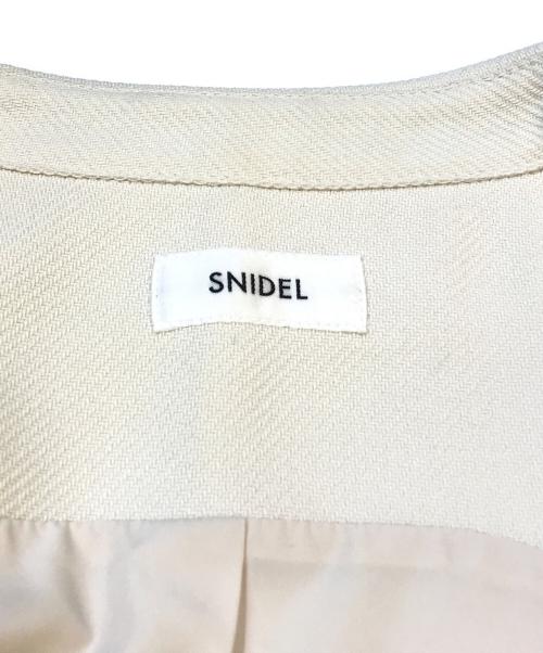 Snidel（スナイデル）Snidel (スナイデル) ジレワンピース　SWFO222042 ホワイトの古着・服飾アイテム