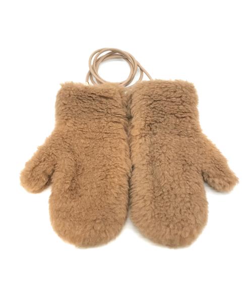 MaxMara（マックスマーラ）MaxMara (マックスマーラ) テディベアミトン　OMBRAT2 ベージュ サイズ:SMの古着・服飾アイテム