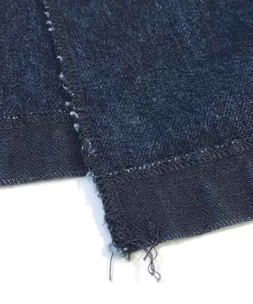 tricot COMME des GARCONS（トリココムデギャルソン）tricot COMME des GARCONS (トリココムデギャルソン) デニムプリーツスカート　TJ-S037 インディゴ サイズ:Mの古着・服飾アイテム