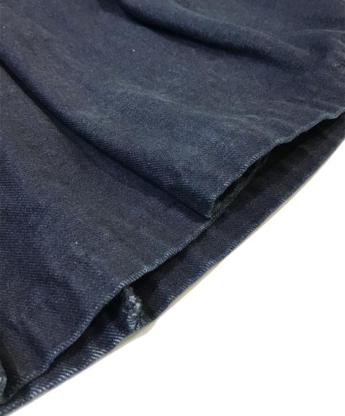 tricot COMME des GARCONS（トリココムデギャルソン）tricot COMME des GARCONS (トリココムデギャルソン) デニムプリーツスカート　TJ-S037 インディゴ サイズ:Mの古着・服飾アイテム