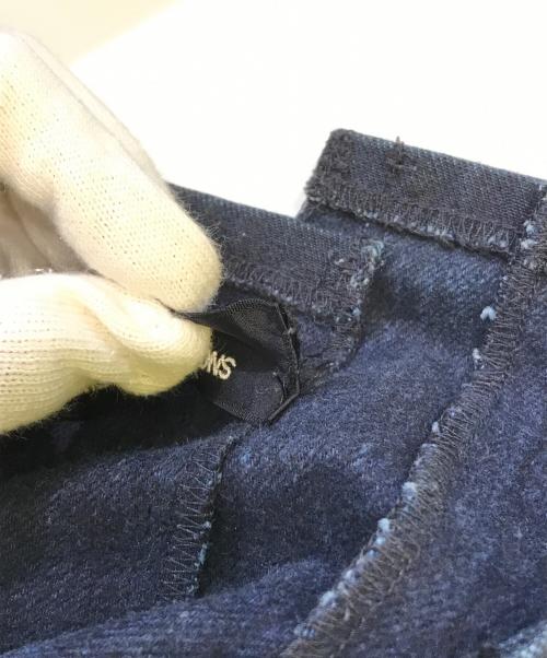 tricot COMME des GARCONS（トリココムデギャルソン）tricot COMME des GARCONS (トリココムデギャルソン) デニムプリーツスカート　TJ-S037 インディゴ サイズ:Mの古着・服飾アイテム