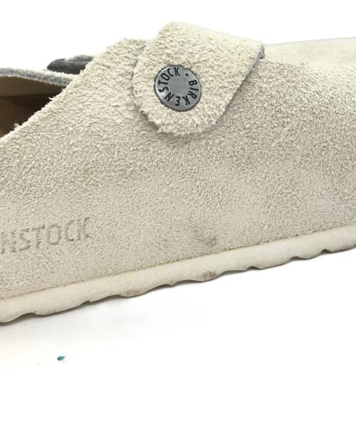 stussy（ステューシー）stussy (ステューシー) BIRKENSTOCK (ビルケンシュトック) ボストン グレー サイズ:41の古着・服飾アイテム