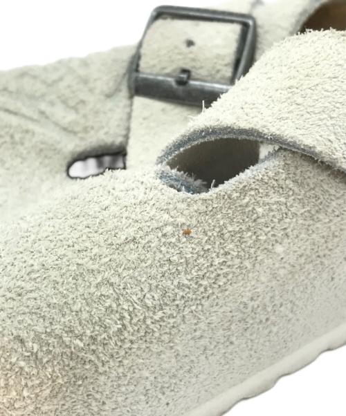 stussy（ステューシー）stussy (ステューシー) BIRKENSTOCK (ビルケンシュトック) ボストン グレー サイズ:41の古着・服飾アイテム