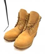 Timberlandティンバーランド）の古着「6INCH DOUBLE COLLAR BOOT」｜ベージュ