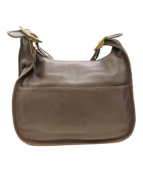 COACH（コーチ）COACH (コーチ) フラップショルダーバッグ　9718 ブラウンの古着・服飾アイテム