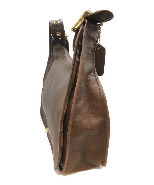 COACH（コーチ）COACH (コーチ) フラップショルダーバッグ　9718 ブラウンの古着・服飾アイテム