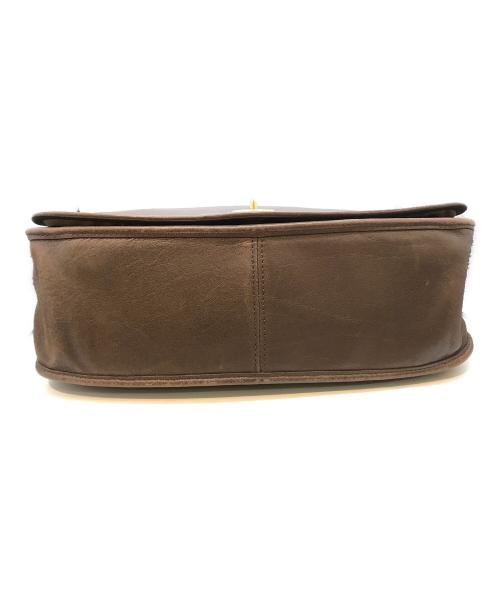 COACH（コーチ）COACH (コーチ) フラップショルダーバッグ　9718 ブラウンの古着・服飾アイテム