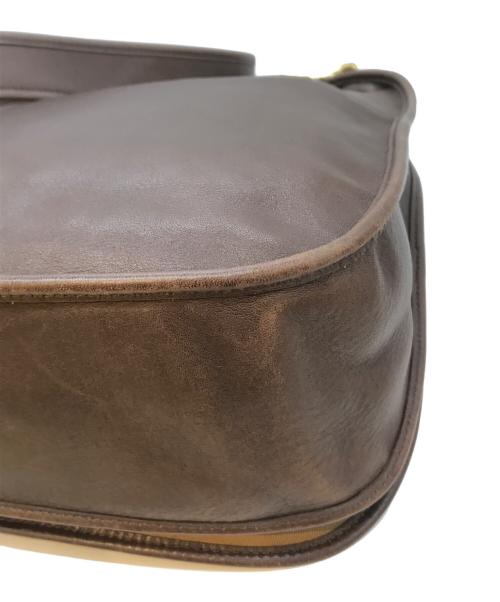 COACH（コーチ）COACH (コーチ) フラップショルダーバッグ　9718 ブラウンの古着・服飾アイテム