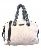 DIESELディーゼル）の古着「2WAYファー切替バッグ」｜アイボリー