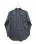 LENO (リノ) BUTTON DOWN SHIRT　H2302-SH013 ネイビー×グリーン：3000円