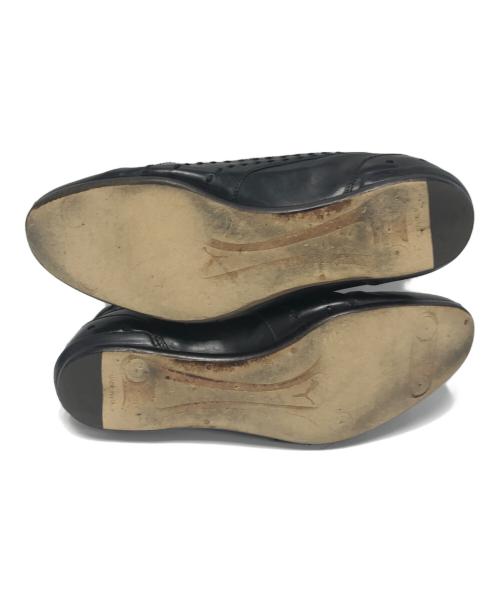 PUMA（プーマ）PUMA (プーマ) レザーシューズ ブラック サイズ:40の古着・服飾アイテム