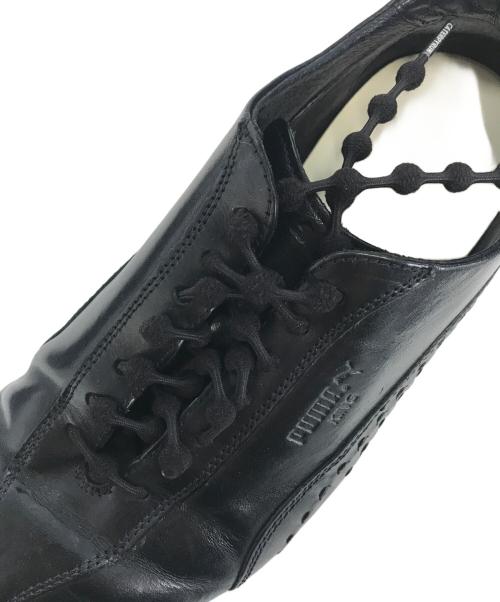 PUMA（プーマ）PUMA (プーマ) レザーシューズ ブラック サイズ:40の古着・服飾アイテム