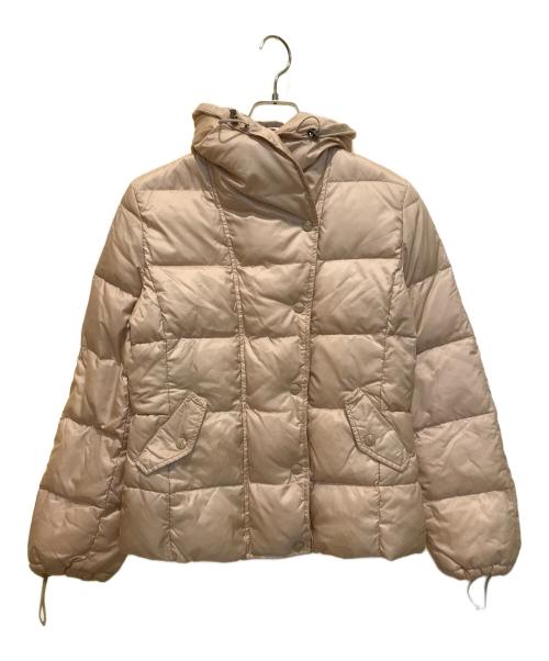 WEEKEND Max Mara（ウィークエンド マックスマーラ）Weekend Max Mara (ウィークエンド マックスマーラ) ダウンジャケット ベージュ サイズ:38の古着・服飾アイテム