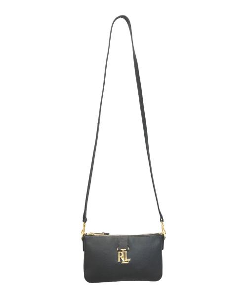 RLL（ローレンラルフローレン）RLL (ローレンラルフローレン) ショルダーバッグ ブラックの古着・服飾アイテム