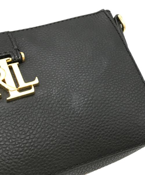 RLL（ローレンラルフローレン）RLL (ローレンラルフローレン) ショルダーバッグ ブラックの古着・服飾アイテム