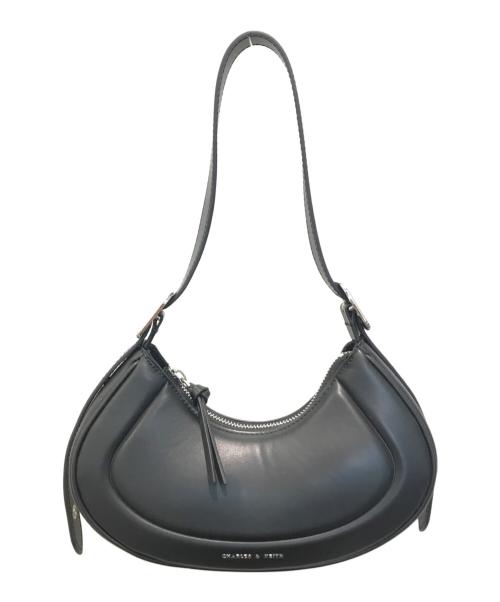 CHARLES & KEITH（チャールズアンドキース）CHARLES & KEITH (チャールズ＆キース) ワンショルダーバッグ ブラックの古着・服飾アイテム