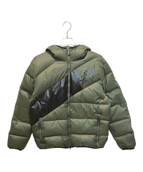 EA7（イーエーセブン）EA7 (イーエーセブン) 中綿ジャケット グリーン サイズ:XLの古着・服飾アイテム
