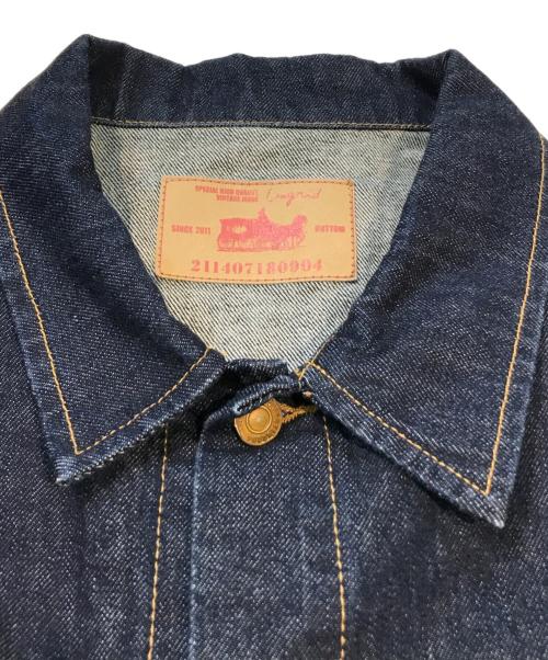 UNGRID（アングリッド）Ungrid (アングリッド) ビッグシルエットデニムジャケット　0XLR9ACA インディゴ サイズ:Fの古着・服飾アイテム