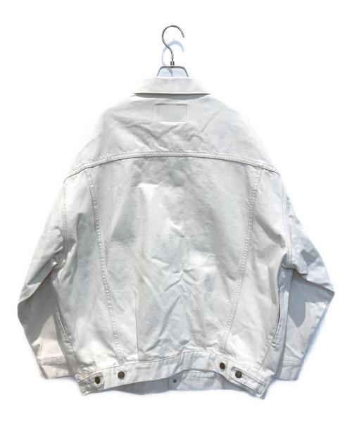 UNGRID（アングリッド）Ungrid (アングリッド) ビッグシルエットデニムジャケット　112310205001-01 アイボリー サイズ:Fの古着・服飾アイテム