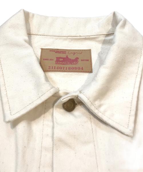 UNGRID（アングリッド）Ungrid (アングリッド) ビッグシルエットデニムジャケット　112310205001-01 アイボリー サイズ:Fの古着・服飾アイテム