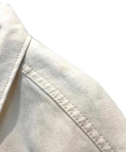 UNGRID（アングリッド）Ungrid (アングリッド) ビッグシルエットデニムジャケット　112310205001-01 アイボリー サイズ:Fの古着・服飾アイテム