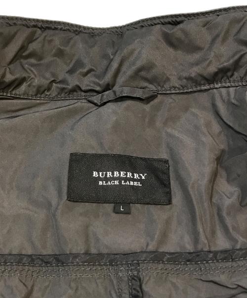 BURBERRY BLACK LABEL（バーバリーブラックレーベル）BURBERRY BLACK LABEL (バーバリーブラックレーベル) ナイロンフィールドジャケット　BMP06-205-08 ブラック サイズ:Lの古着・服飾アイテム