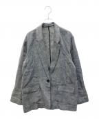 Spick and Spanスピック＆スパン）の古着「リネンエアリージャケット　25010200103010」｜グレー