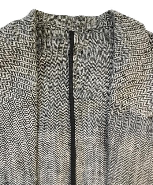 Spick and Span（スピック＆スパン）Spick and Span (スピックアンドスパン) リネンエアリージャケット　25010200103010 グレー サイズ:36の古着・服飾アイテム