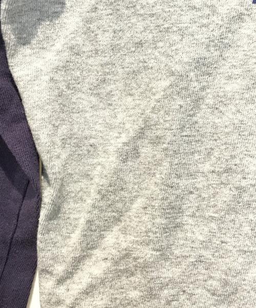 hysterics（ヒステリックス）hysterics (ヒステリックス) カットソー　2CL-5840 グレー×パープル サイズ:FREEの古着・服飾アイテム