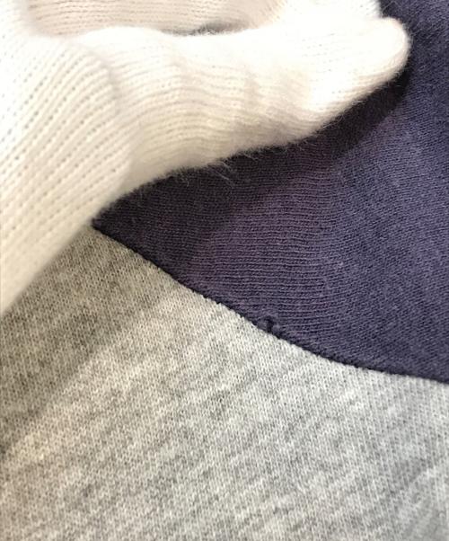 hysterics（ヒステリックス）hysterics (ヒステリックス) カットソー　2CL-5840 グレー×パープル サイズ:FREEの古着・服飾アイテム