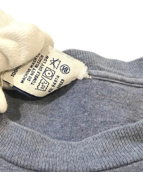 stussy（ステューシー）stussy (ステューシー) プリントTシャツ ブルー サイズ:SMALLの古着・服飾アイテム