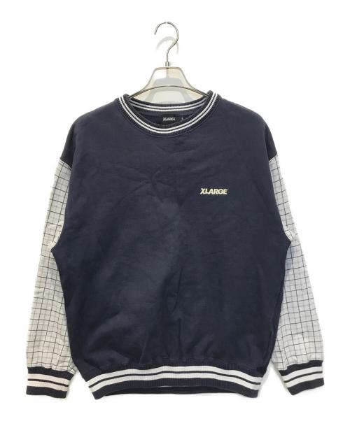 X-LARGE（エクストララージ）X-LARGE (エクストララージ) スウェット　101221012009 ネイビー サイズ:Mの古着・服飾アイテム