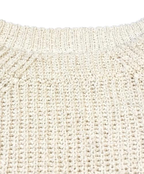 DEUXIEME CLASSE（ドゥーズィエム クラス）Deuxieme Classe (ドゥーズィエム クラス) Lily Linen アゼ プルオーバー　22080500404010 アイボリー サイズ:表記無しの古着・服飾アイテム