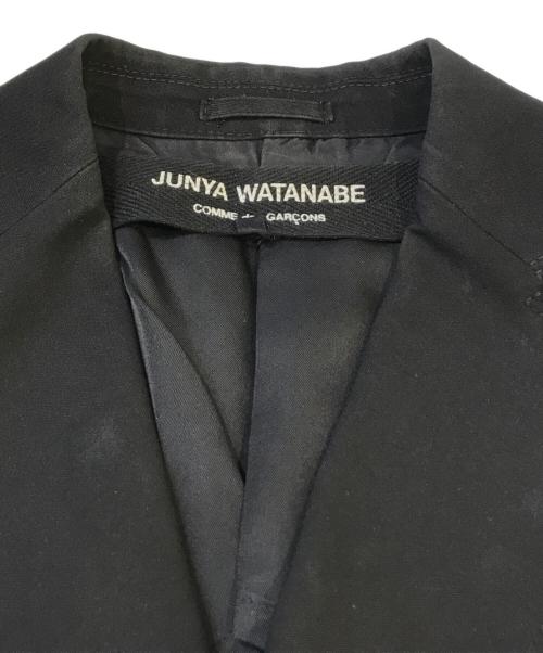 JUNYA WATANABE COMME des GARCONS（(ジュンヤワタナベ コムデギャルソン）JUNYA WATANABE COMME des GARCONS ((ジュンヤワタナベ コムデギャルソン) テーラードジャケット　JE-J067 ブラック サイズ:Sの古着・服飾アイテム