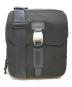 ZERO HALLIBURTON（ゼロハリバートン）の古着「Vertical Shoulder Bag　81512」｜ネイビー×ブラック