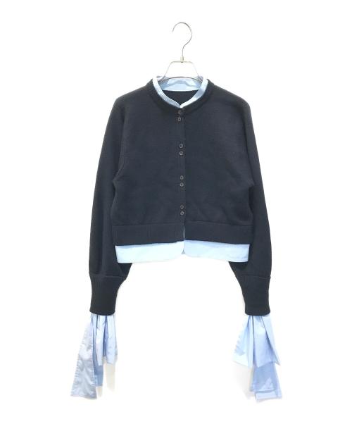 Bibiy.（ビビィ）Bibiy. (ビビィ) ANGELIQUE KNIT　B41-KN050NVF ネイビー サイズ:Fの古着・服飾アイテム