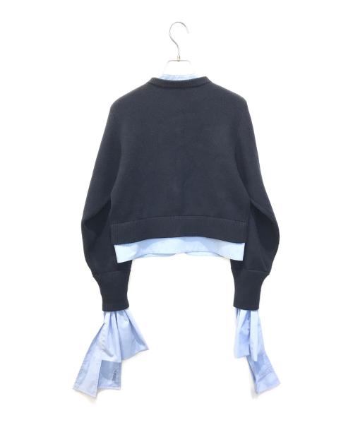 Bibiy.（ビビィ）Bibiy. (ビビィ) ANGELIQUE KNIT　B41-KN050NVF ネイビー サイズ:Fの古着・服飾アイテム