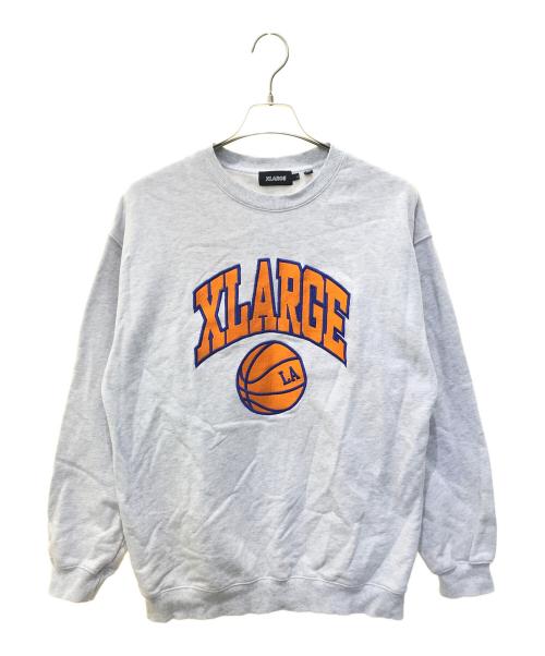 X-LARGE（エクストララージ）X-LARGE (エクストララージ) スウェット　101223012003 ライトグレー サイズ:Lの古着・服飾アイテム