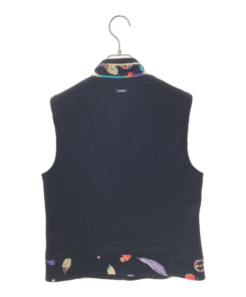 LEONARD（レオナール）LEONARD (レオナール) ベスト　0541712 ブラック サイズ:40の古着・服飾アイテム