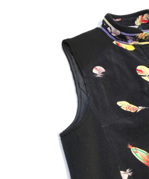 LEONARD（レオナール）LEONARD (レオナール) ベスト　0541712 ブラック サイズ:40の古着・服飾アイテム